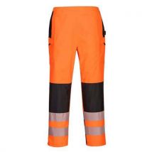 Dámské kalhoty do deště PW3 Hi-Vis, černá/oranžová, vel. XL, Manutan