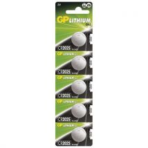 Lithiová knoflíková baterie GP CR2025, blistr Manutan