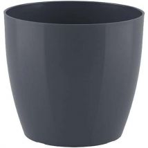 Květináč Paperflow, průměr 25 cm, antracit, Manutan