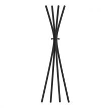 Věšák na kabáty Unilux Totem, černý Manutan