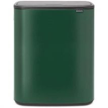 Odpadkový koš Bo Touch bin 2 x 30 l Brabantia zelený, Manutan