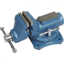 Profesionální dílenský svěrák Lux, šířka čelisti 150 mm, Manutan