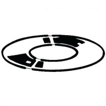 Vymezovací podložka, tloušťka h=1,0 mm DIN 988 Ocel 2 K 50 acc DIN1624 Bez PU h=1,0mm 7X13MM, Manutan