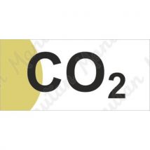 CO2, plast 190 x 90 x 0,5 mm Manutan
