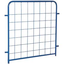 Variofit Boční stěna pro nízký vozík 85 x 50 cm, šedá Manutan