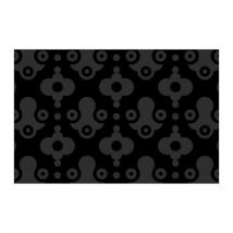 Alfombrilla de entrada Royalty Negro/Gris 90x150 cm - Poliamida Uso Moderado - Notrax