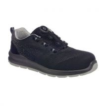 Portwest - Calzado de seguridad bajo wire lace s1p ft08 negro/gris 41
