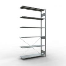 Schulte - Elemento adicional easy-fix una cara 2500x1300x400 galvanizado