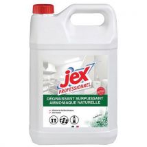 Jex - Desengrasante amoniac. Natural jex professionnel - bidón 5 l