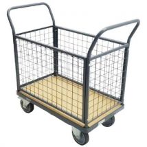 Manutan Expert - Carro con 4 paneles de rejilla - 996 × 513 mm - 400 kg
