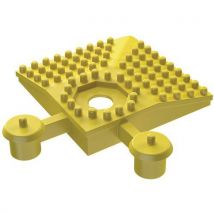 Plastex - Cuña para rampa de pvc plastex lok amarilla 50 mm x 50 mm