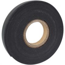 Bi-Office - Cinta magnética negra bisilque 10mm x 5 m negro