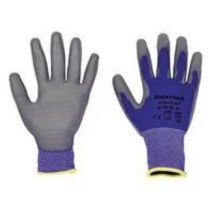 Honeywell - Guantes Perfect Poly Skin Talla 10 Azul - Poliuretano y Poliamida - Palma Recubierta - EPI