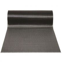 Plastex - Rejilla de pvc heronair en rollo negra 75 cm x 10 m