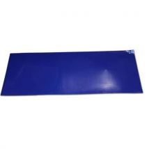 Ergomat - Alfombrilla limpieza - 30 hojas azules pelables - 46x114 cm