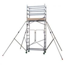 Facal - Andamio modular con ruedas y base plegable alto 410-p