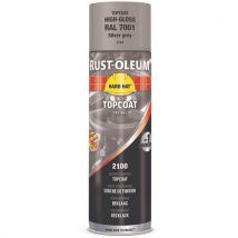 Rust-Oleum - Pintura en aerosol hard hat 500 ml gris argenta ral7001