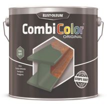 Imprimación CombiColor Brillante Verde Reseda RAL6011 2.5L - Anti-óxido Interior/Exterior - Rust-Oleum