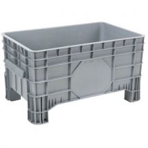 Manutan Expert - Caja palé con patas peso:115 kg cap.:200 l