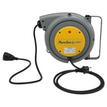 Manutan Expert - Enrollador 11 m+15 m-3g 15 mm² h07 rn-f toma y clavija nf