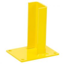 Protector Estantería Extremidad 1 Madero - Amarillo Acero - 23cm Altura - Protección Resistente y Duradera - Mottez