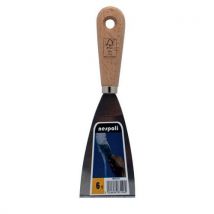 Nespoli - Cuchillo de Paleta Acero Inoxidable 6 cm - Mango Madera FSC - Herramienta Profesional