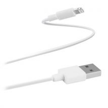 TNB - Cable usb/lightning de 1 m - blanco - t'nb