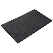 Coba - Alfombra entrada uso intensivo pk2 - 60 x 90 cm - negro/gris