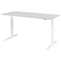 Hammerbacher - Escritorio eléctrico xmka12 -180 x 80 cm gris