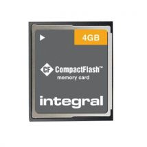 Integral - Tarjeta compact flash 4gb integral intégral