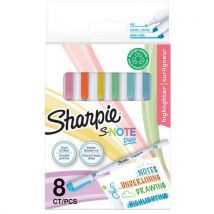 Sharpie - Subrayad. Creativo doble snote punta biselada y fina surtido