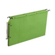 Elba Oblique - Carpeta colgante de color verde limón dor dos 15mm