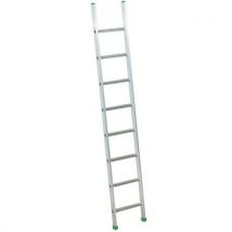 Facal - Escalera simple de aluminio 265m 8 peldaños inclinados