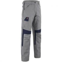 Lafont - Pantalón muffler mineral gris/azul marino 1