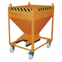 Bauer - Contenedor silo sg-d/sre col:anaranjado ral:2000