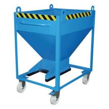 Bauer - Contenedor silo sg-d/sre col:azul ral:5012