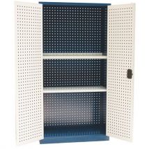 Manutan - Arm. Paneles azul/gris prof: 45 cm ral 5009/7035