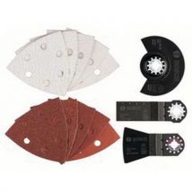 Bosch - Juego 23 Piezas Starlock Madera y Metal - Acabado Profesional