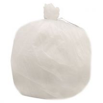 Manutan - Lote de 500 bolsas de basura hdpe transparentes 1 transparents