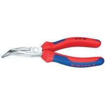 Knipex - Alicates semirredondos en ángulo forrados 2 materiales 160