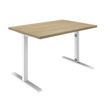 Quadrifoglio - Mesa recta fija idea l 120 cm roble