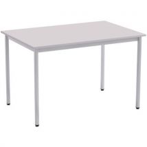 Perfecta - Mesa de restaurante colectiva 120 x 80 gris claro