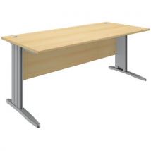 Quadrifoglio - Mesa recta ticka patas l an. 180 x p 80 cm haya