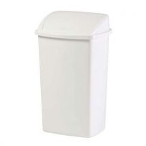Vepabins - Cubo de basura 50 l blanco