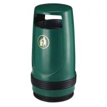 Vepabins - Cubo de basura merlin 90 l verde