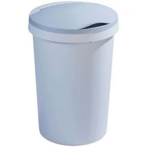 Vepabins - Cubo de basura twinga tapa de trampilla gris