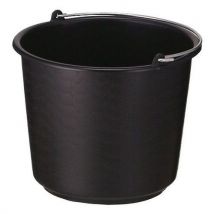 Vepabins - Cubo 12 negro de 12 l