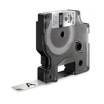 Dymo - Cinta metal poli rhino 12 mm poliéster perm. Blanco