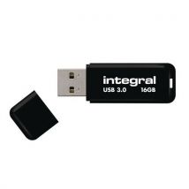 Integral - Llave black usb 3.0 16 gb negro