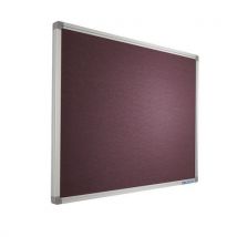 Smit Visual - Tablón de anuncios de tela 90 x 120 cm violeta